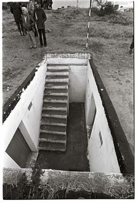 Fotografía de reconocimiento del Centro Clandestino de Detención Escuela de Suboficiales de Infan...