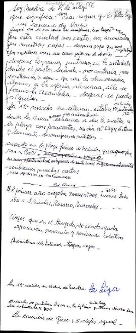 Anotación de Celia Jinkis de Korsunsky