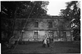 Fotografía de reconocimiento del Centro Clandestino de Detención Base Militar en Lules