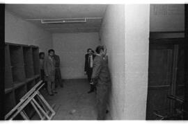 Fotografía de reconocimiento del Centro Clandestino de Detención Escuela de Educación Física de l...