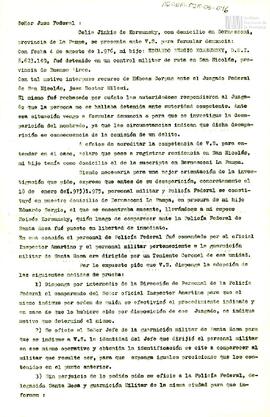 Habeas Corpus sobre Eduardo Korsunsky