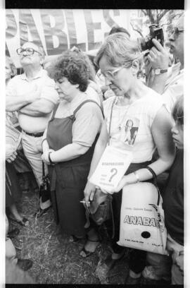 Serie de Fotografías de manifestación el día de la sentencia del Juicio a las Juntas