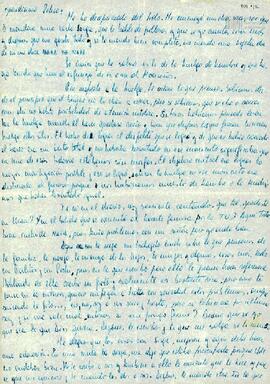 Carta de Eduardo Adolfo Capello a su cuñada, Petisa