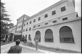Fotografía de reconocimiento del Centro Clandestino de Detención Escuela de Mecánica de la Armada