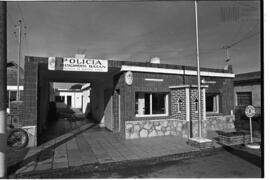 Fotografía de reconocimiento del Centro Clandestino de Detención Destacamento de Policía Caminera...