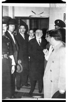 Fotografía de Lisandro De la Torre en el marco del asesinato del senador Enzo Bordabehere