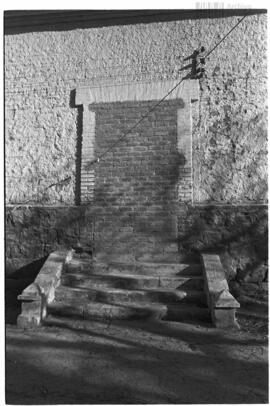 Fotografía de reconocimiento del Centro Clandestino de Detención Compañía de Comunicaciones de Mo...