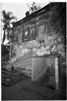 Fotografía de reconocimiento del Centro Clandestino de Detención Base Militar en Lules