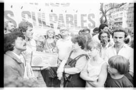 Serie de Fotografías de manifestación el día de la sentencia del Juicio a las Juntas
