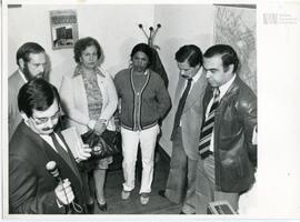 Fotografía de Nelva Méndez de Falcone y María Elvira Luis