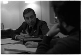 Fotografía de entrevista de Juan José Marc