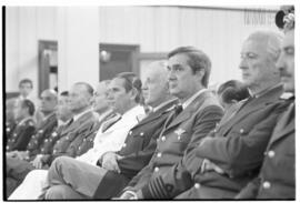 Fotografía del juicio del Consejo Supremo de las Fuerzas Armadas (CONSUFA) por la guerra de Malvinas