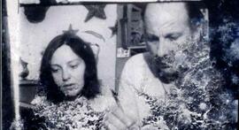 Fotografía de Haroldo Conti y Marta Scavac