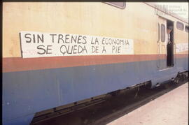Fotografía de la Coordinadora Intersindical del Ferrocarril Sarmiento