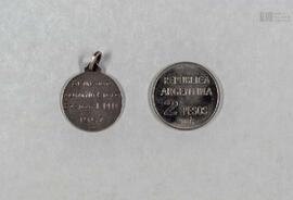 Copia digital de medalla al mejor alumno Ciclo Básico IMM 1967