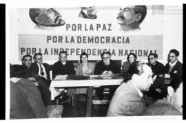 Fotografía de plenario del Partido Comunista