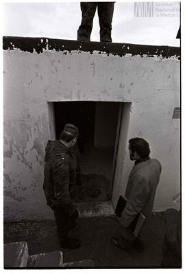 Fotografía de reconocimiento del Centro Clandestino de Detención Escuela de Suboficiales de Infan...