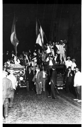 Fotografía de manifestación de la Juventud Radical