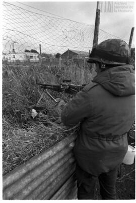 Fotografía relativa a la guerra de Malvinas