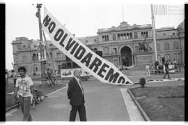 Fotografía de la Marcha de la Resistencia de 1987