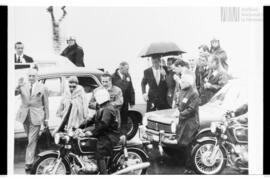 Fotografía de Juan Domingo Perón en su primer regreso a la Argentina