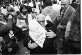 Fotografía de la Marcha de la Resistencia de 1985