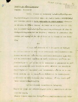 Recurso de habeas corpus por Eduardo Sergio Korsunsky