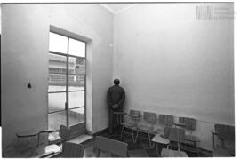 Fotografía de reconocimiento del Centro Clandestino de Detención Escuela de Educación Física de l...
