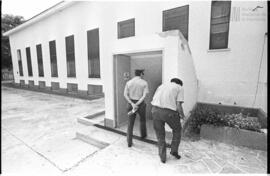 Fotografía de reconocimiento del Centro Clandestino de Detención Escuela de Mecánica de la Armada