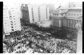 Fotografía de manifestación de la Unión Democrática