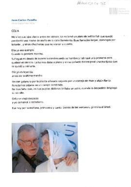 Poema titulado "Celia"