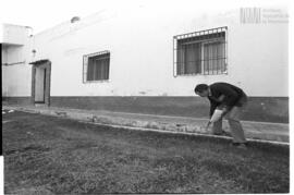Fotografía de reconocimiento del Centro Clandestino de Detención Campo de la Ribera