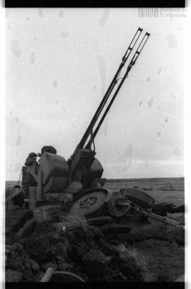 Fotografía relativa a la guerra de Malvinas