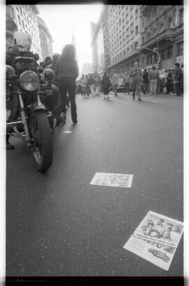 Fotografía de manifestación contra del proyecto de ley de divorcio vincular