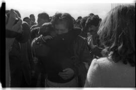 Fotografía del regreso de combatientes de Malvinas