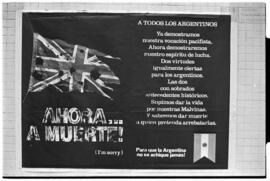 Fotografía relativa a la guerra de Malvinas