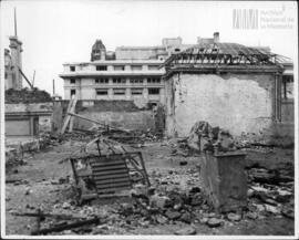 Fotografía del bombardeo a Plaza de Mayo