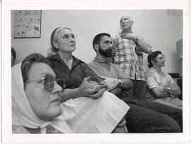 Fotografía de conferencia sobre el asecenso de Alfredo Astiz