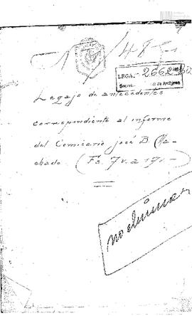 Cuerpo 2 de expediente Número 910 del año 1924 caratulado “Sublevación Indígena en la Reducción N...