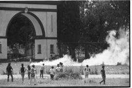 Fotografía de alzamiento militar en Villa Martelli