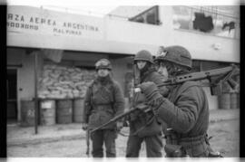 Fotografía relativa a la guerra de Malvinas
