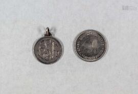 Copia de digital de medalla con iniciales de Eduardo Sergio Korsunsky