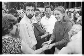 Fotografía de la Marcha de la Resistencia de 1987