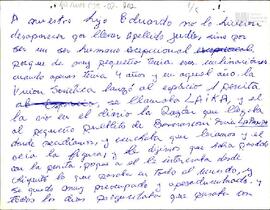 Anotación de Celia Jinkis de Korsunsky