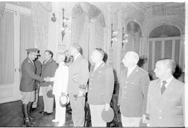 Fotografía del Presidente de facto Teniente General Jorge Rafael Videla en Casa de Gobierno de Tu...