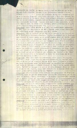 Declaración del testigo soldado clase 1953 Hugo Soriani