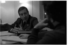 Fotografía de entrevista de Juan José Marc
