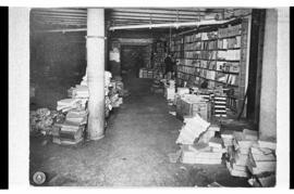 Fotografía de mudanza de la Biblioteca y Archivo del Congreso Nacional