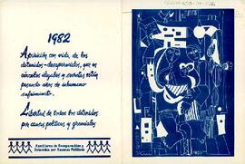 Folleto de Familiares de Detenidos y Desaparecidos por Razones Políticas