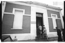 Fotografía de reconocimiento del Centro Clandestino de Detención Jefatura de Policía de la Provin...